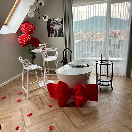 Apartmán студио с вана и гледка в 