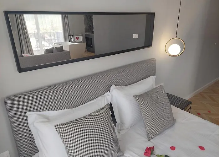 студио с вана и гледка в The House с термална зона