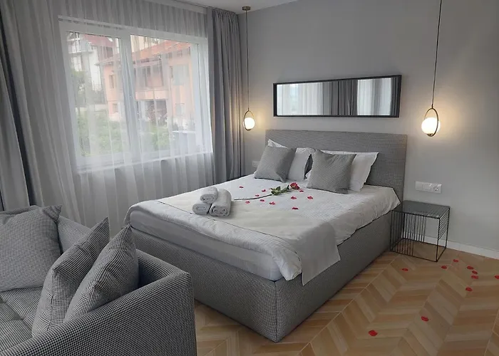 アパート студио с вана и гледка в 